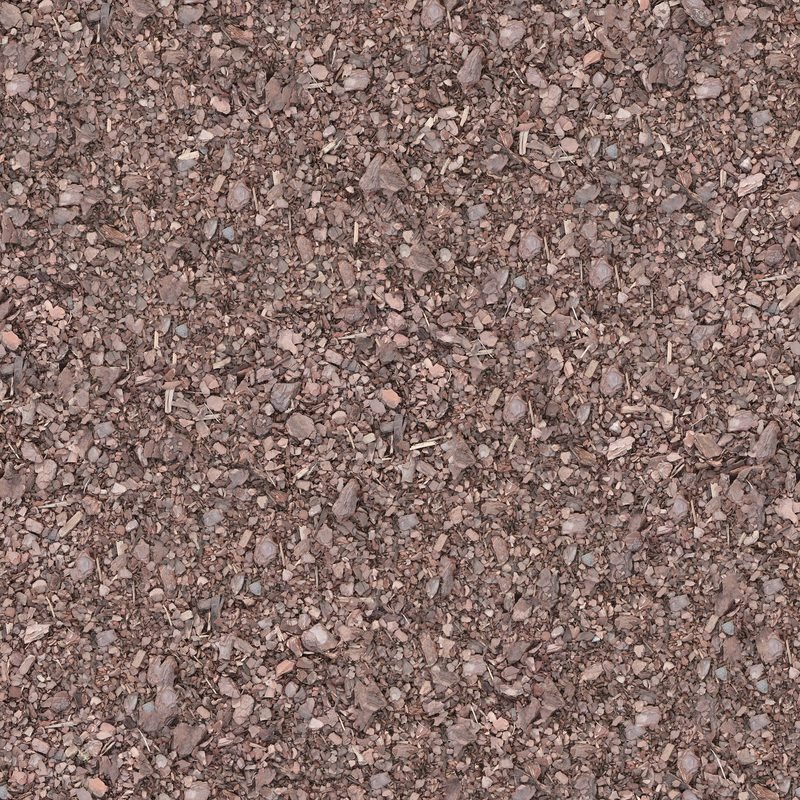 Close view of loose gravel and grit.